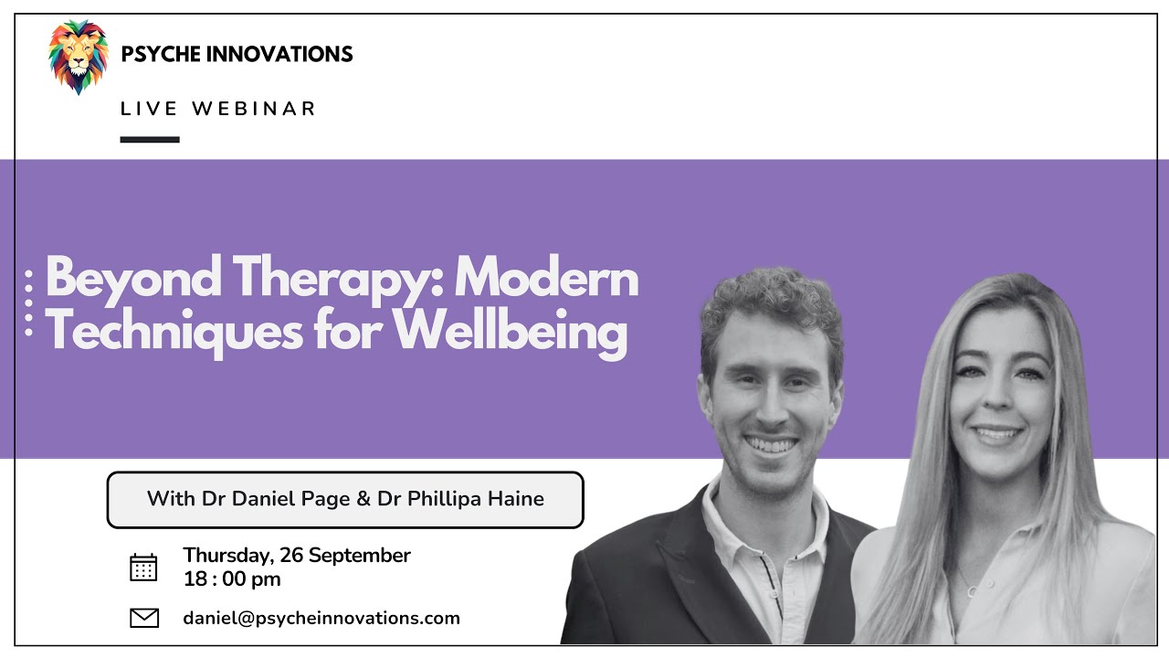 Beyond Therapy: Modern Techniques for Wellbeing