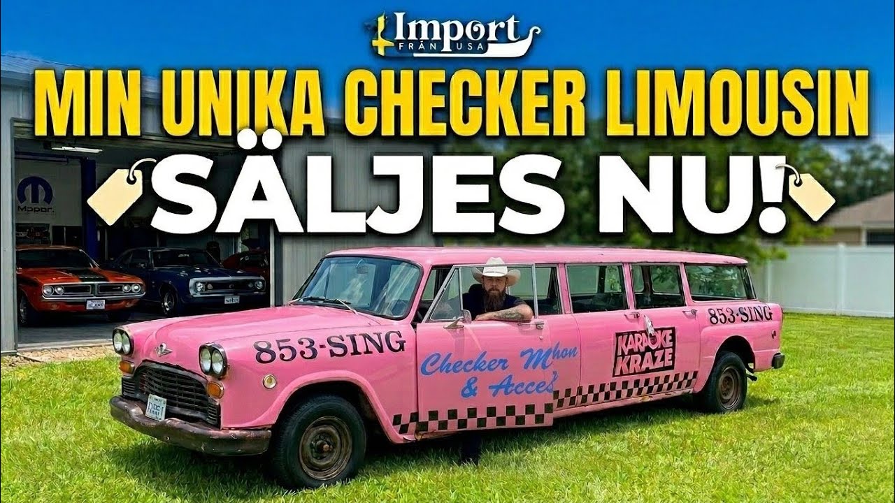 Checker limousine TILL SALU! Yamaha bigwheel  CarSnipers 