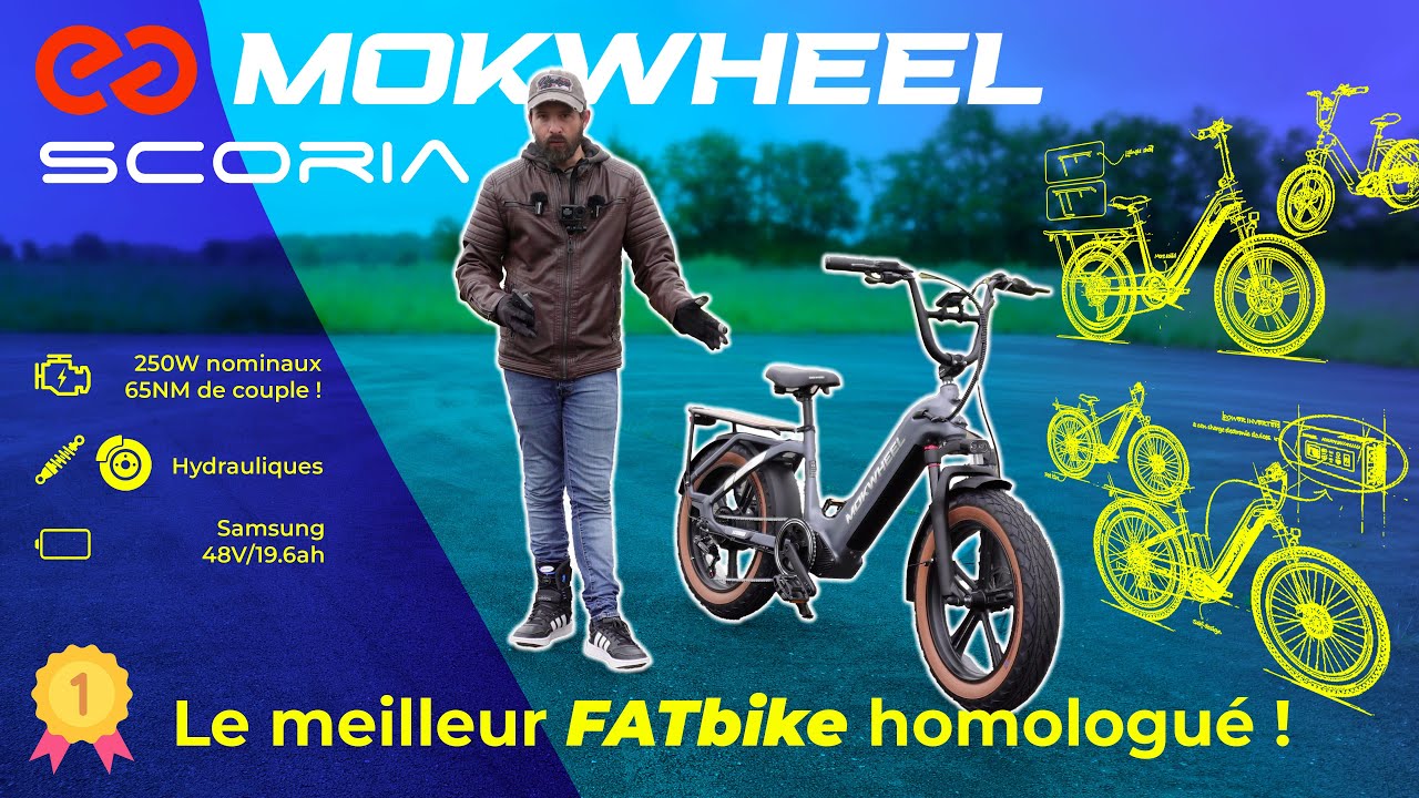 Mokwheel Scoria - Un couple de folie pour le meilleur Fatbike homologué testé sur cette chaine !