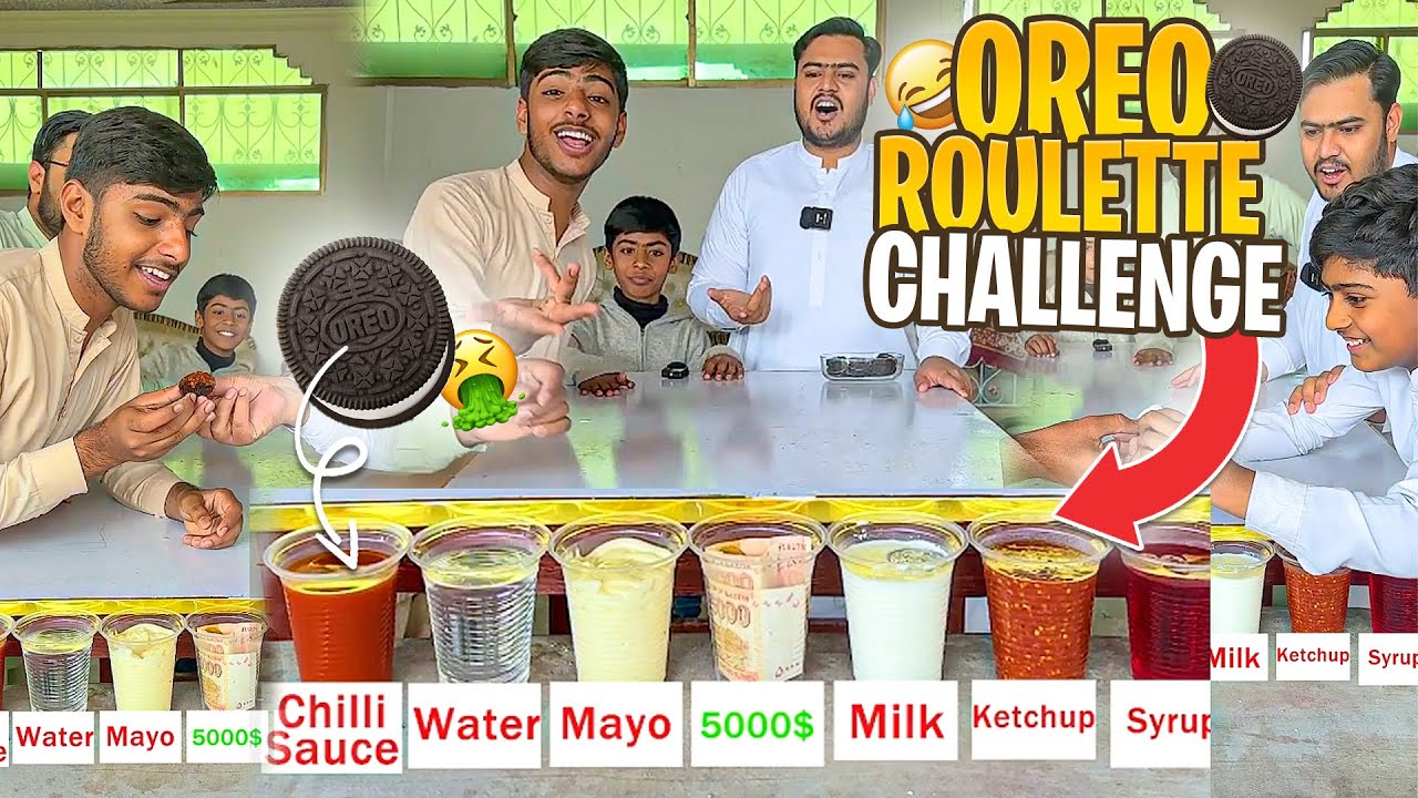 Oreo roulette challenge