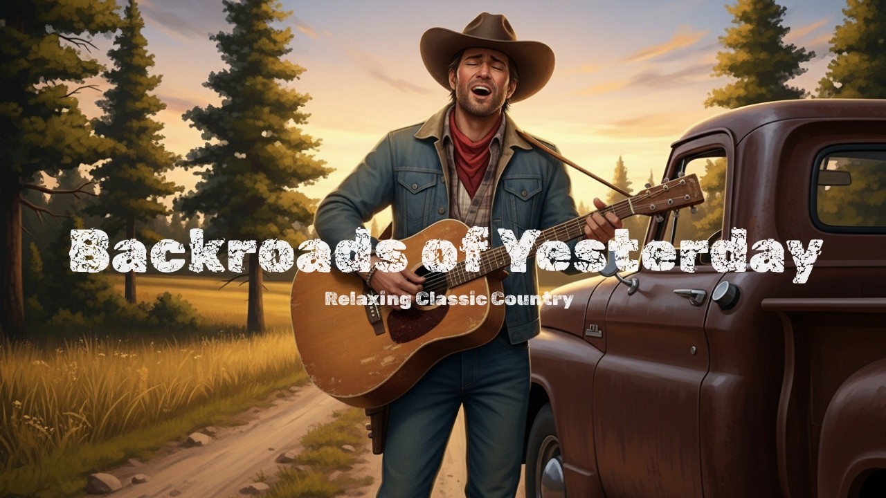 Backroads of Yesterday | Nostalgic Country Ballad for Late Night Drives