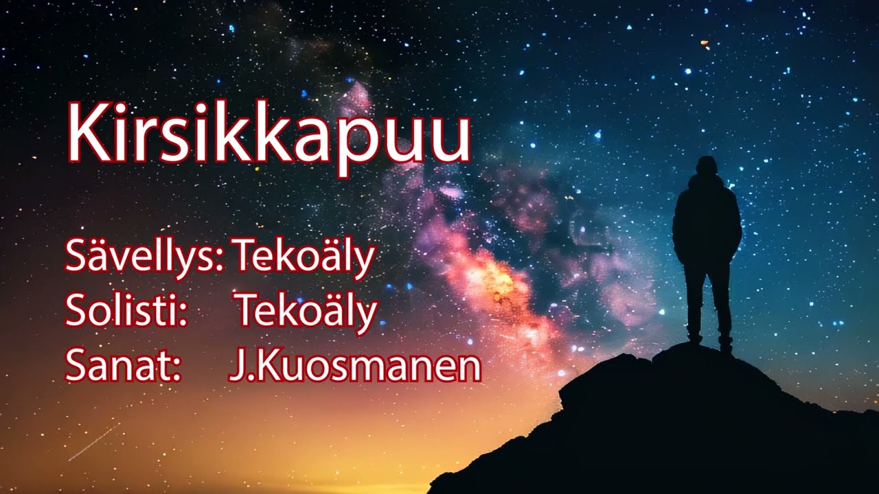 Kirsikkapuu, tekoälyn säveltämä balladi. Mielestäni huippu.