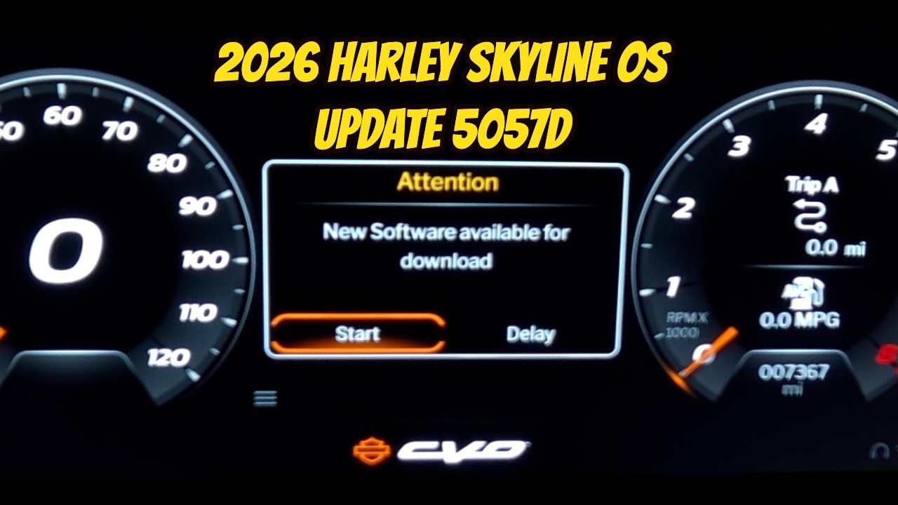 Harley SkyLine OS Update 2026 -  INSTALL!