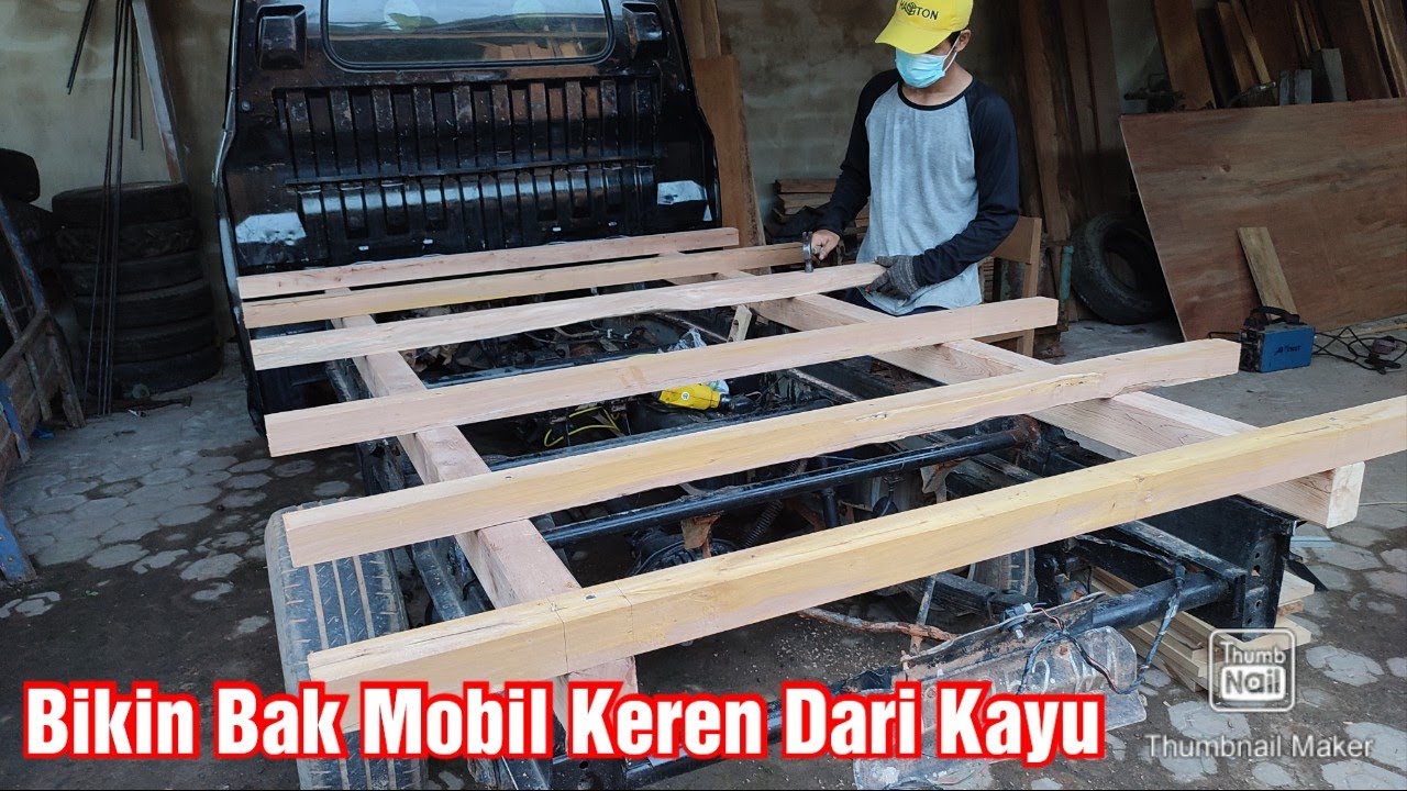 Bikin Bak Mobil Keren Dari Kayu | Woodworking | DIY Bak Mobil | Nina Taristiana