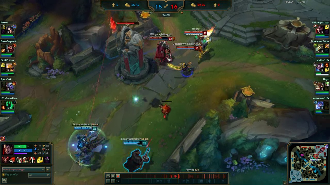 Darius Mechanics