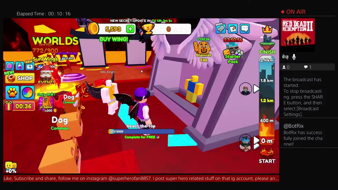 Playing Roblox n havin fun