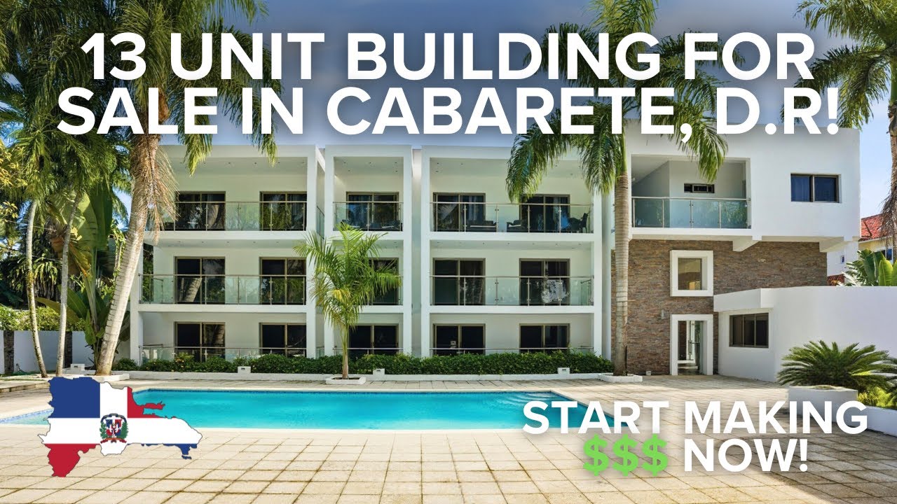 13 Unit Investment Property in Cabarete, Dominican Republic - Prime Property For Sale by RealtorDR