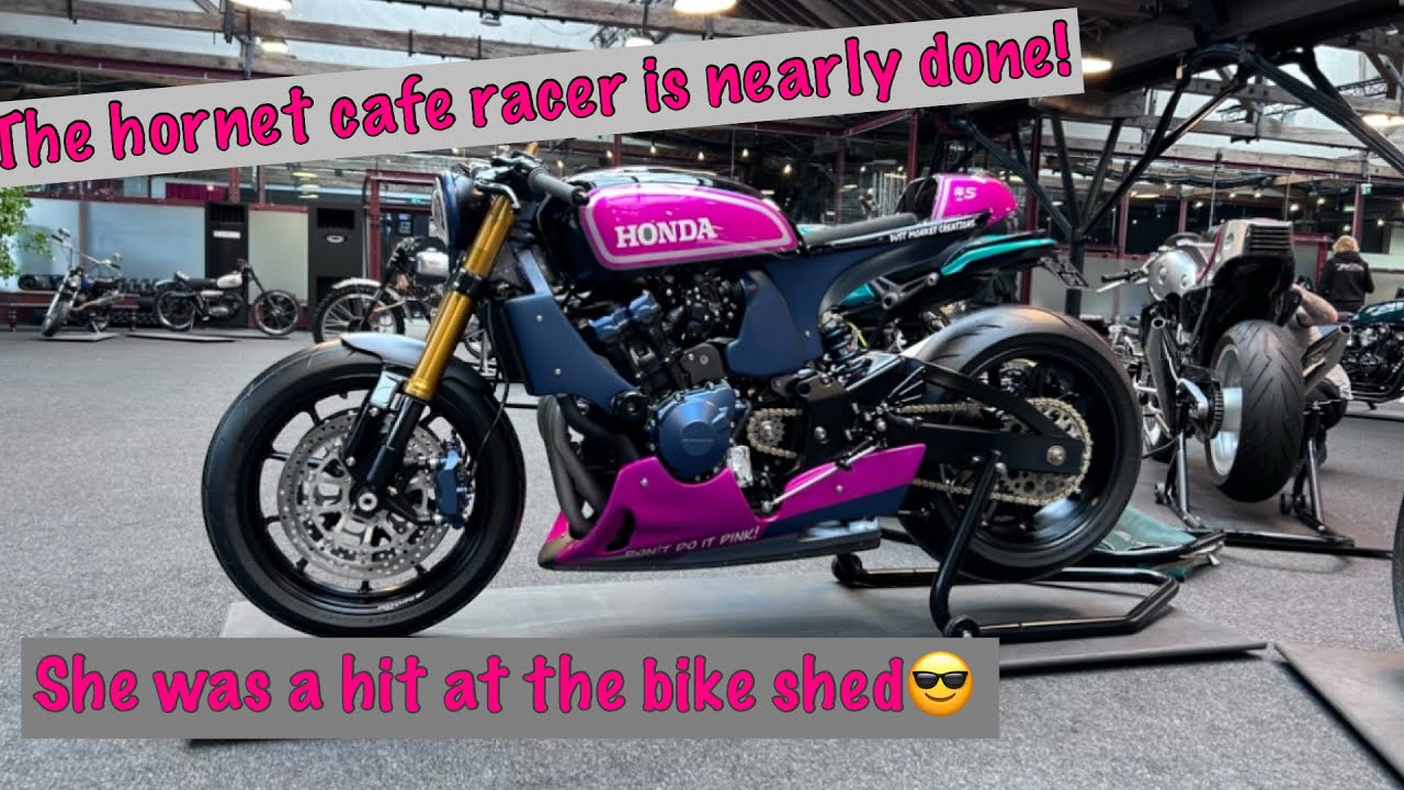 Honda Cafe Racer Finished ? She went to the 2024 bike shed show 😎