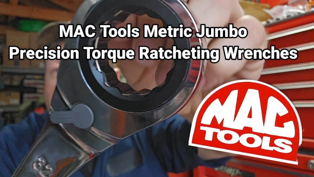 Mac Tools Jumbo Precision Torque Metric Ratcheting Wrench Set