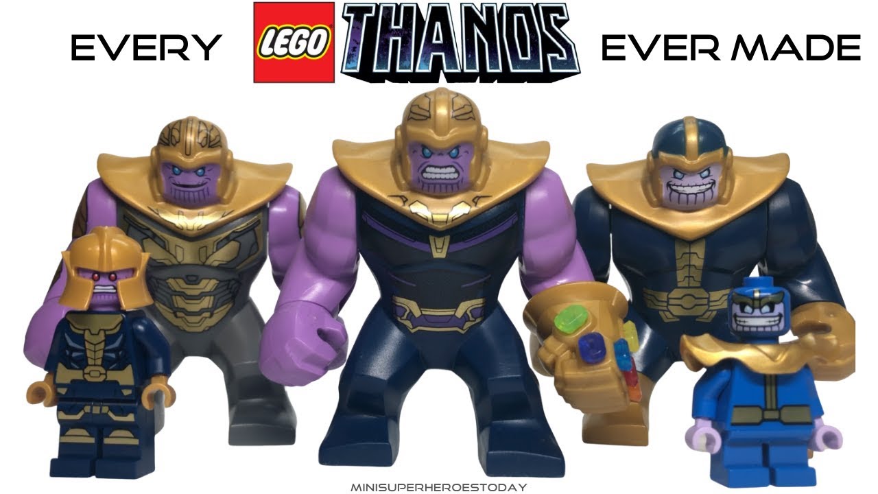 EVERY LEGO THANOS Ever Made!