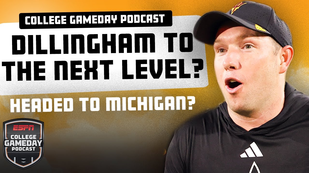 Could Kenny Dillingham Be Michigan&rsquo;s Next Head Coach? | College GameDay Podcast