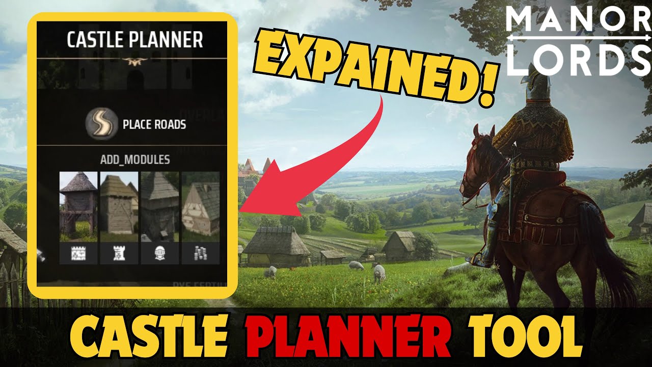 How to Use Castle Planner Tool | Manor Lords