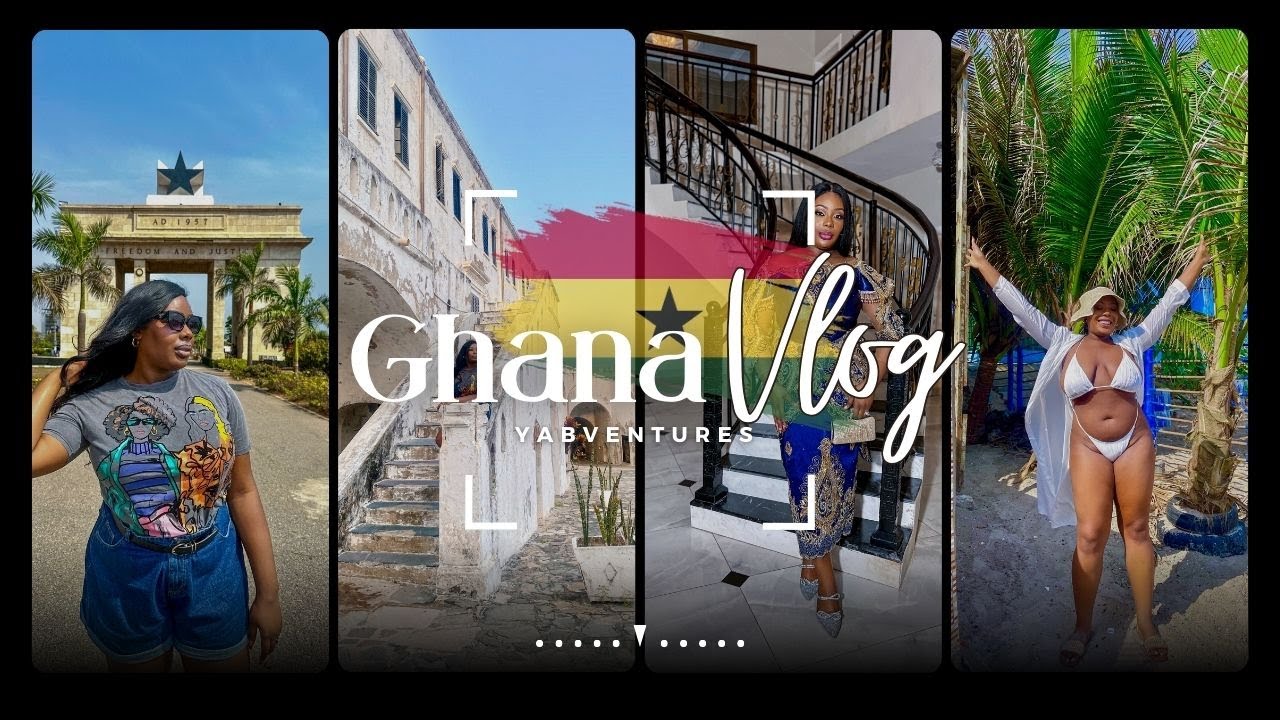 GHANA TRAVEL VLOG | DETTY DECEMBER, NIGHTLIFE IN ACCRA, CAPE COAST CASTLE, BEACHES, FOOD + MORE