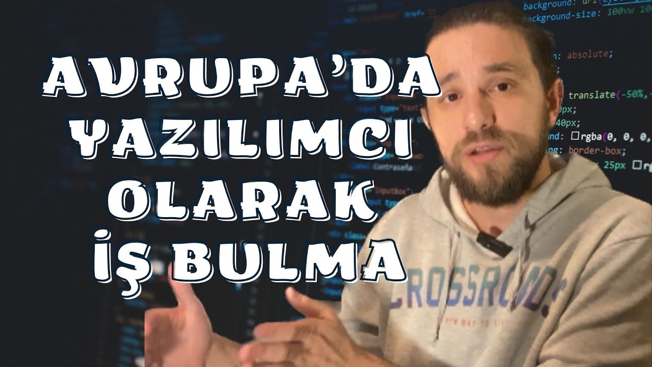 YURT DIŞINDA YAZILIMCI OLARAK NASIL İŞ BULUNUR?