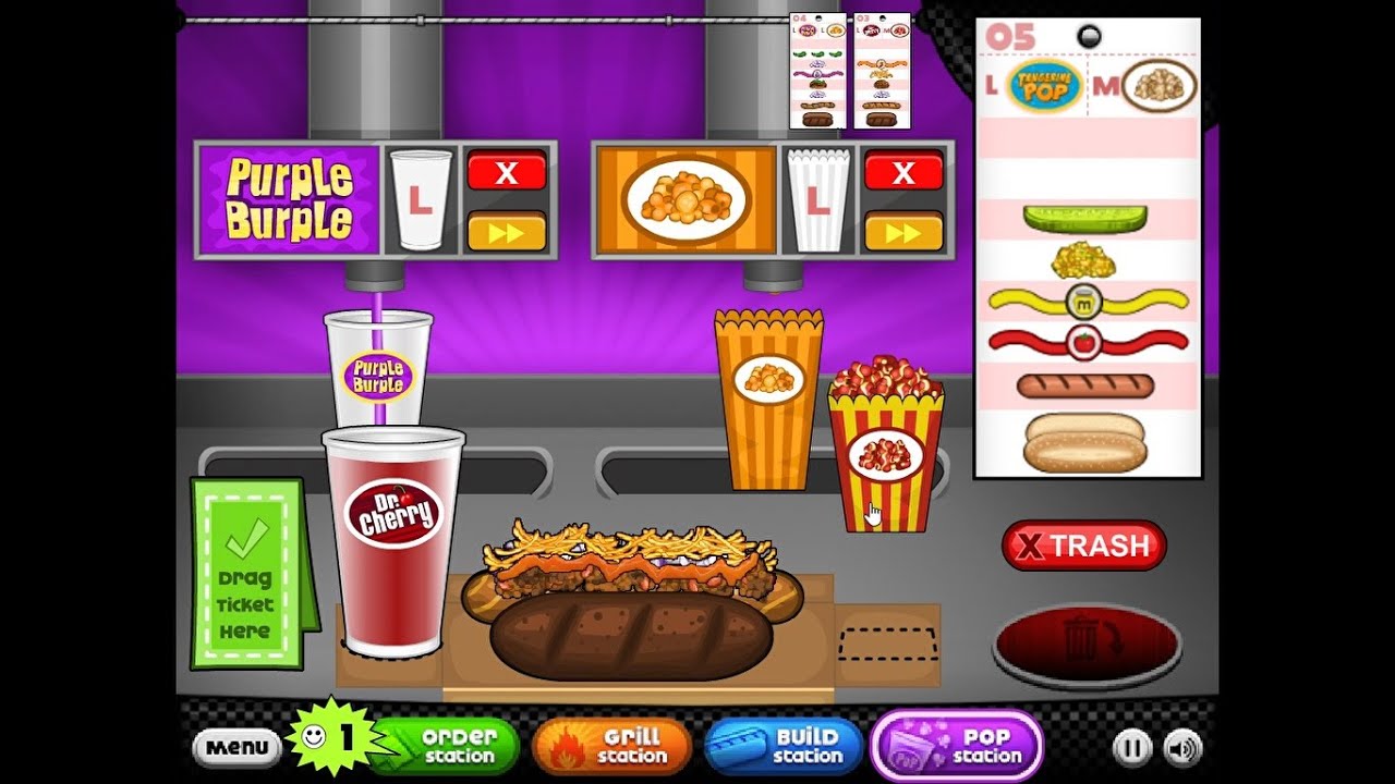 Papa's Hot Doggeria - Reaching Rank 59 (Better Than Papa) + Perfect Day