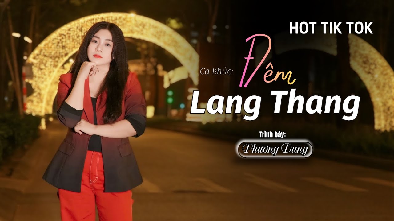 Đêm Lang Thang - bước lang thang qua từng vỉa hè... || St: Vinh Sử || Trình bày: Phương Dung Bolero