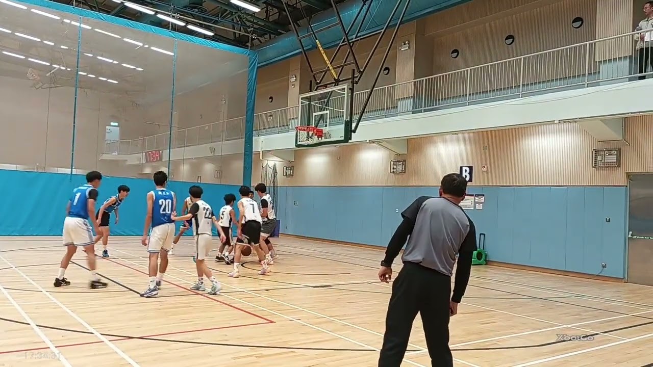 屯門區校際籃球比賽-何福堂對馬可賓 冠軍戰 （第一節）