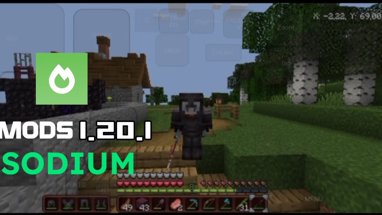 BOOST FPS SODIUM [1.20.1] | Modspack | Zalith/pojav launcher | survival mods
