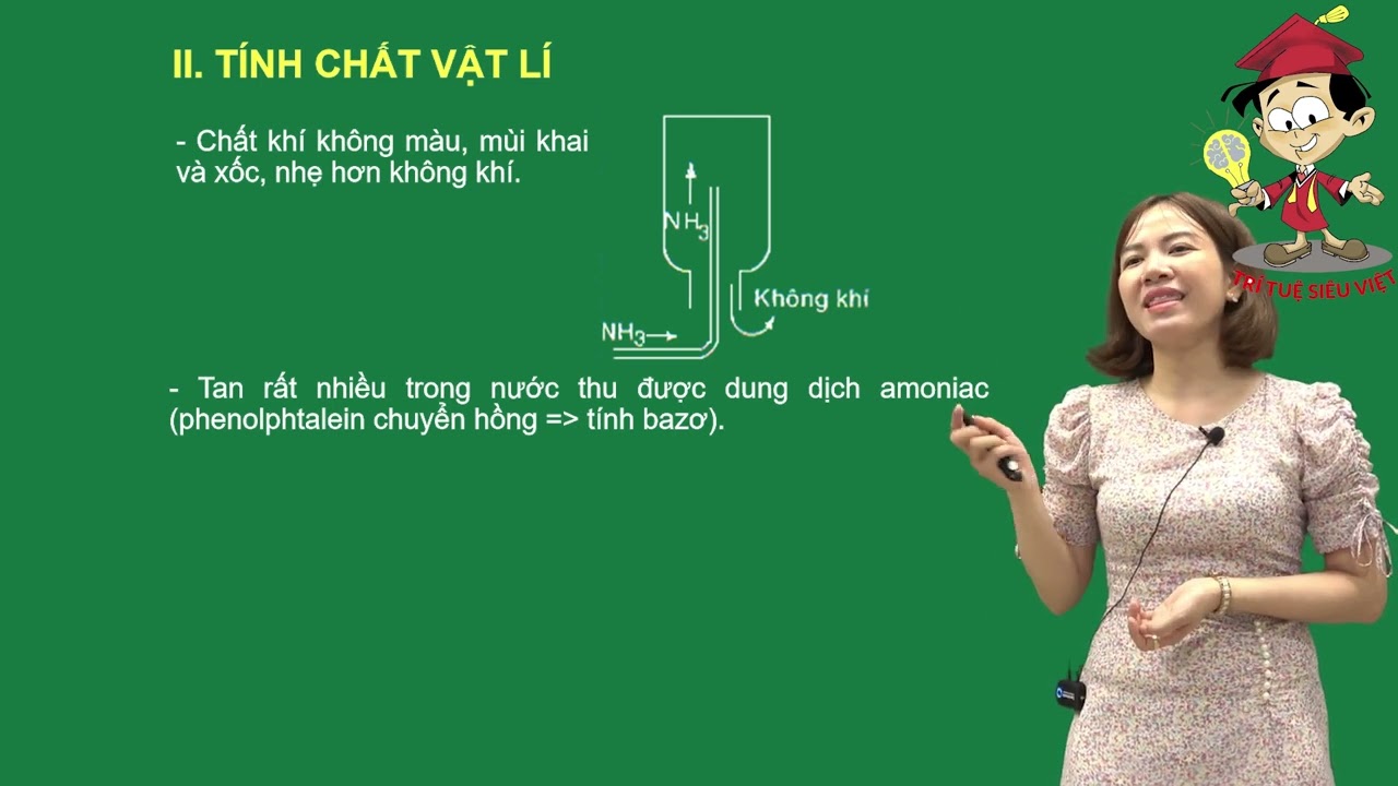 Hóa 11 |Chương 8| Bài 27: AMONIAC VÀ MUỐI AMONI