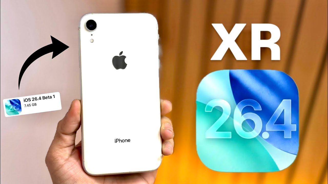 iOS 26.4 Update Showing on iPhone XR - How to Install iOS 26.4 in iPhone XR