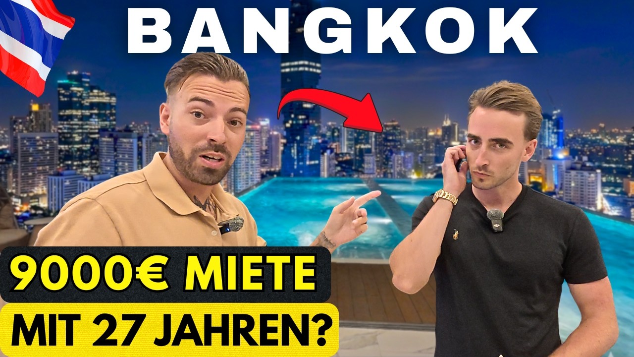 So lebt ein 27-J&auml;hriger Deutscher seinen LUXUSTRAUM IN BANGKOK😳🇹🇭