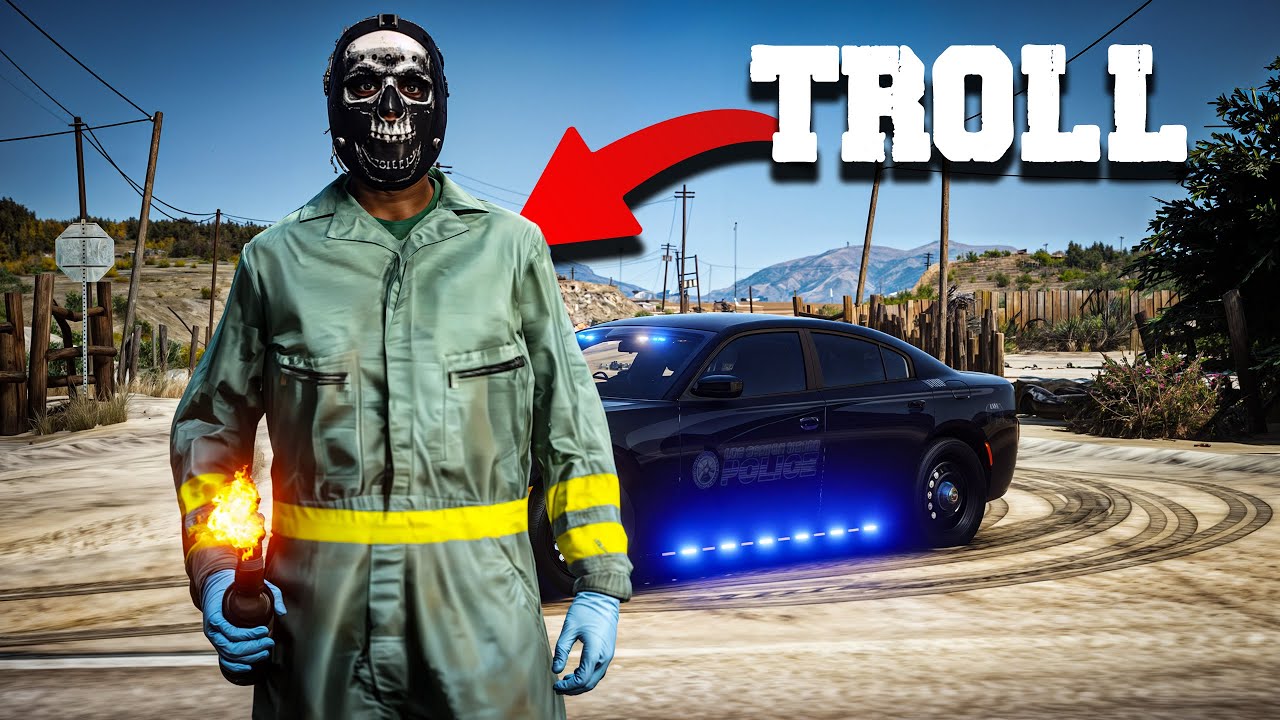 Trolling Cops in GTA 5 RP