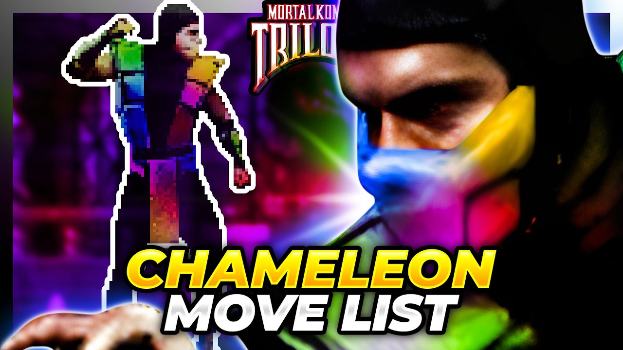 CHAMELEON MOVE LIST - Mortal Kombat Trilogy (MKT)