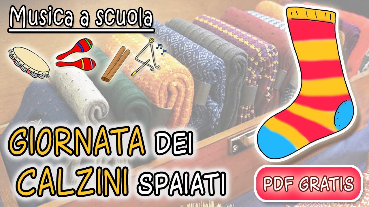 La canzone dei calzini spaiati - per la giornata del calzino spaiato - canzone per bambini