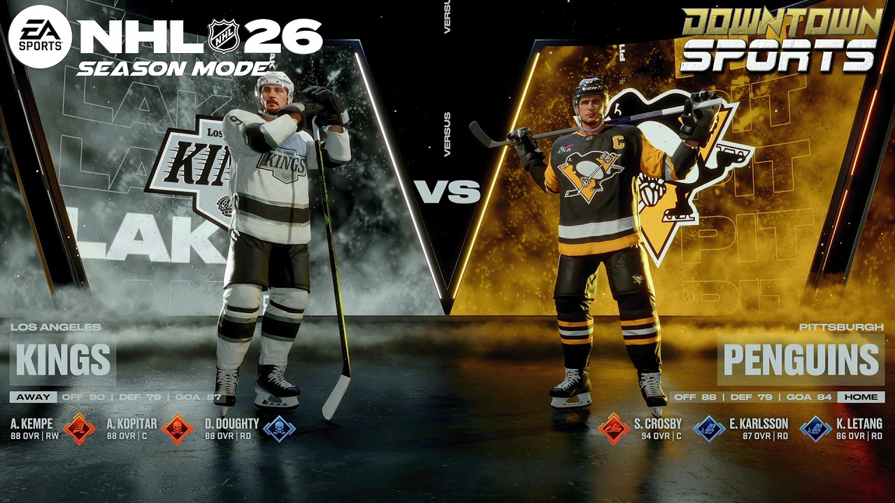 Kings @ Penguins | 11.09.2025 | NHL 26 Season