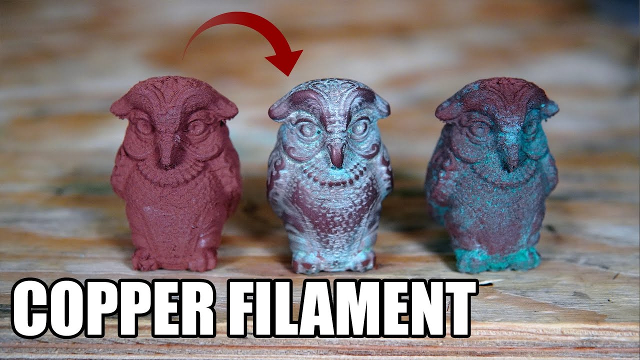 This Filament Is Incredible! (CopperFill Printing)