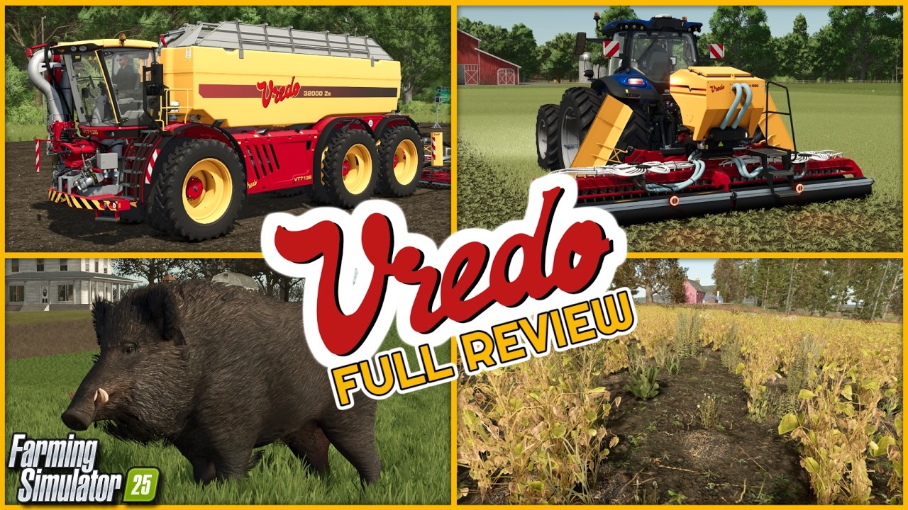 GAMECHANGING NEW FEATURE 😮 OR... 🤨JUST HYPE? - VREDO PACK FIRST LOOK | FARMING SIMULATOR 25