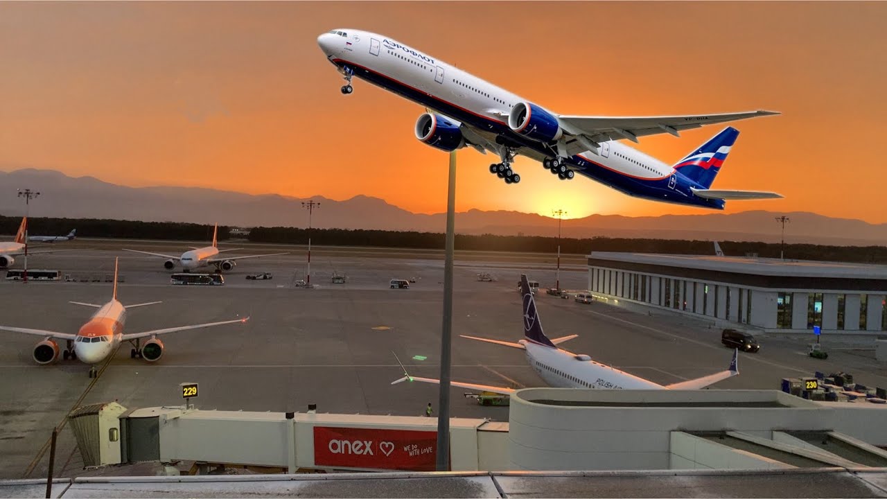 Boeing 777 а/к Аэрофлот | Рейс Анталья—Москва | Бизнес-зал Comfort Lounge | Новый терминал 2 Антальи