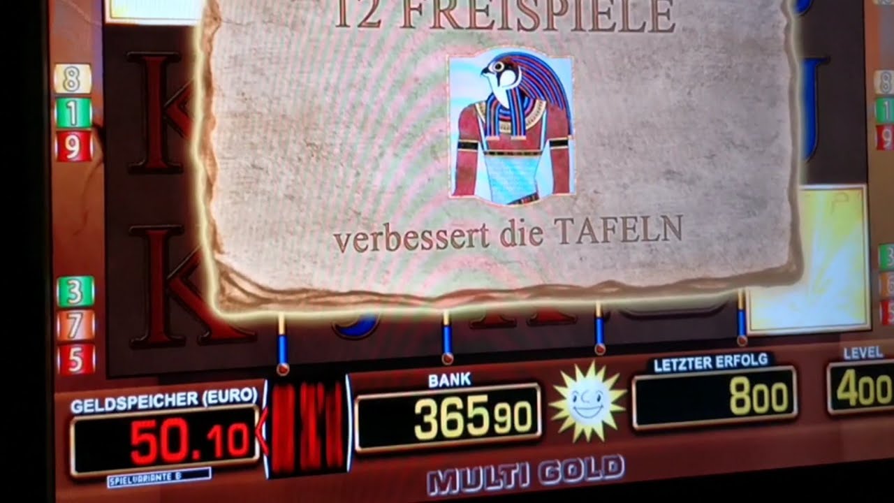 Merkur automat let's play eye of horus 4euro fach freispiele #merkur 😱 😅