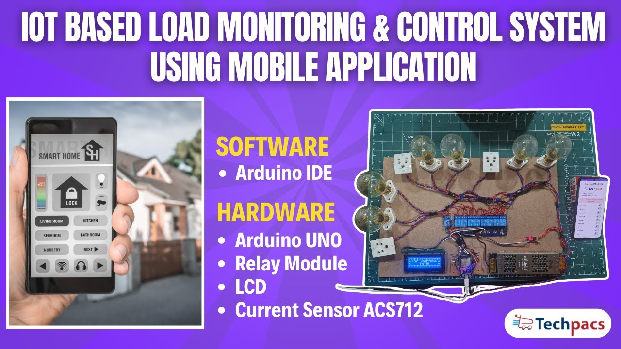 iot based load monitoring and control system using mobile application