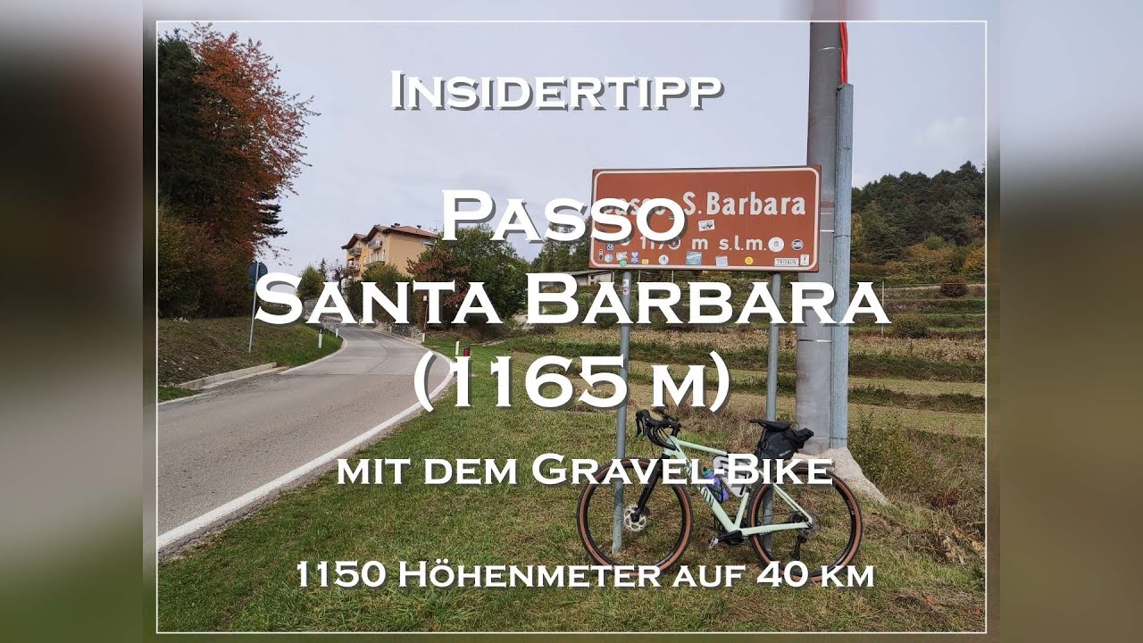 Insidertipp: Monte Velo | Passo Santa Barbara (1165 m) mit dem Gravel-Bike | Herbst 2022 | Gardasee