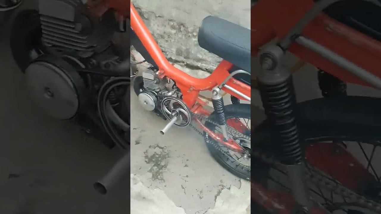 Mobilete monark preparada s&oacute; o cano