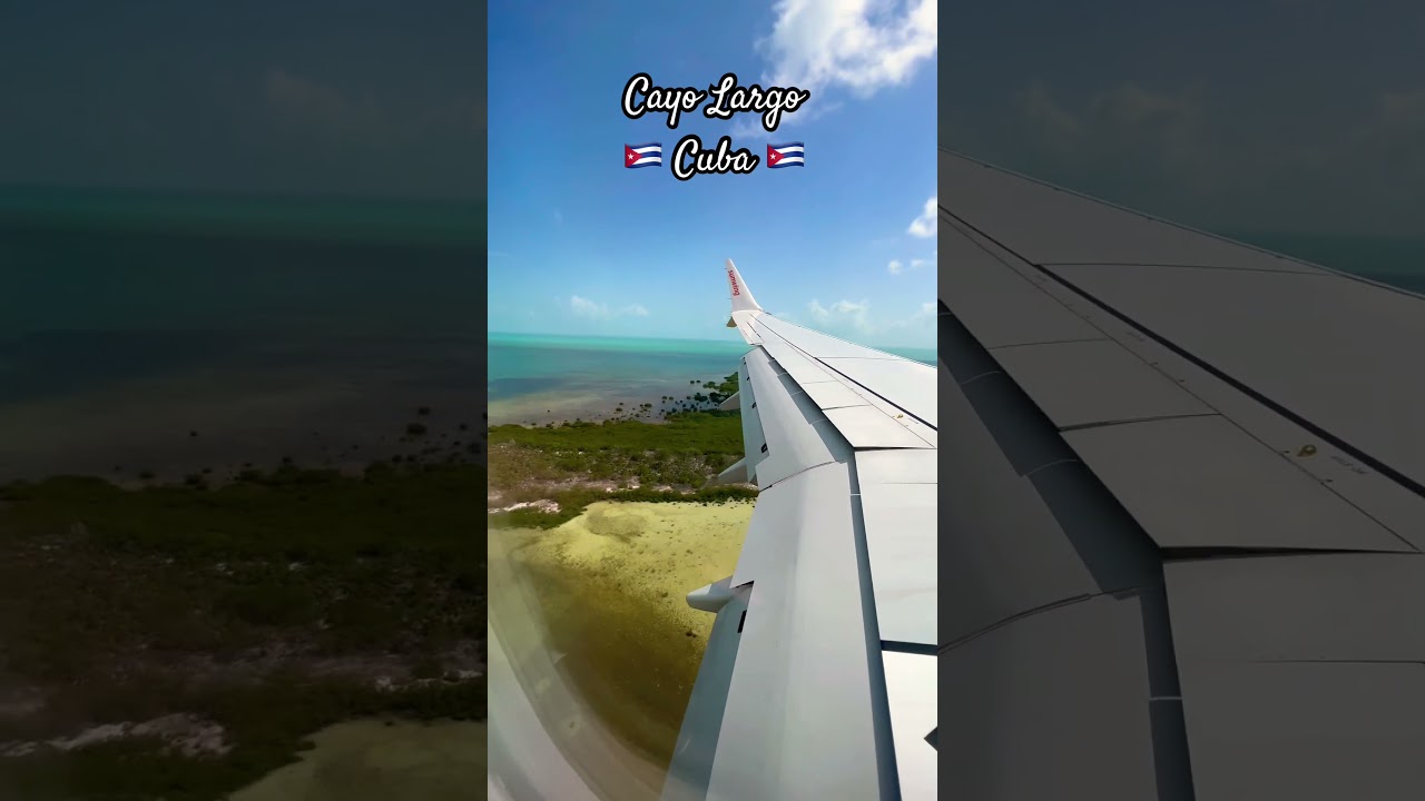 Landing in Cayo Largo 