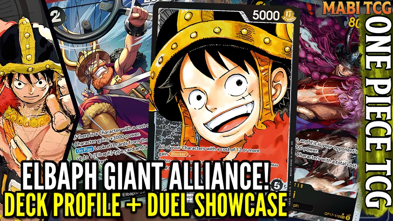 Обзор колоды Луффи OP17 + Как играть, дуэль | Туториал One Piece TCG