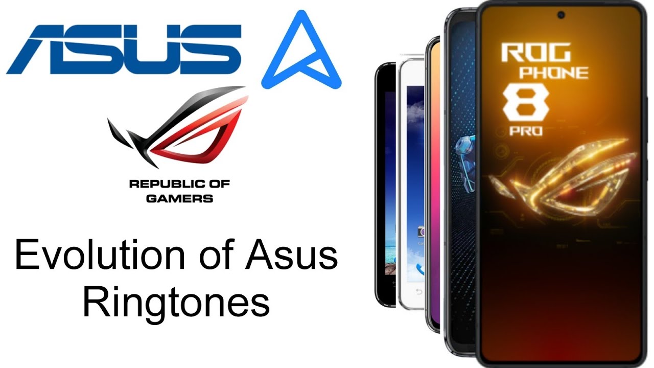 Эволюция рингтонов Asus (2012–2024)
