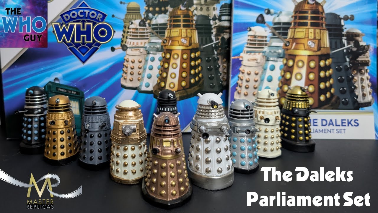 Master Replicas Doctor Who The Daleks Parliament Set Review