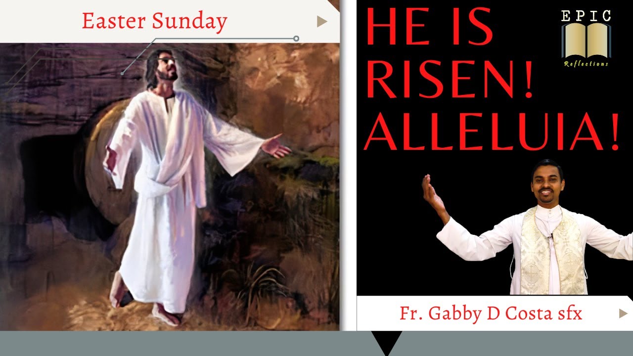 Jesus is Risen || Easter Message and Blessings || Fr Gabby D Costa sfx