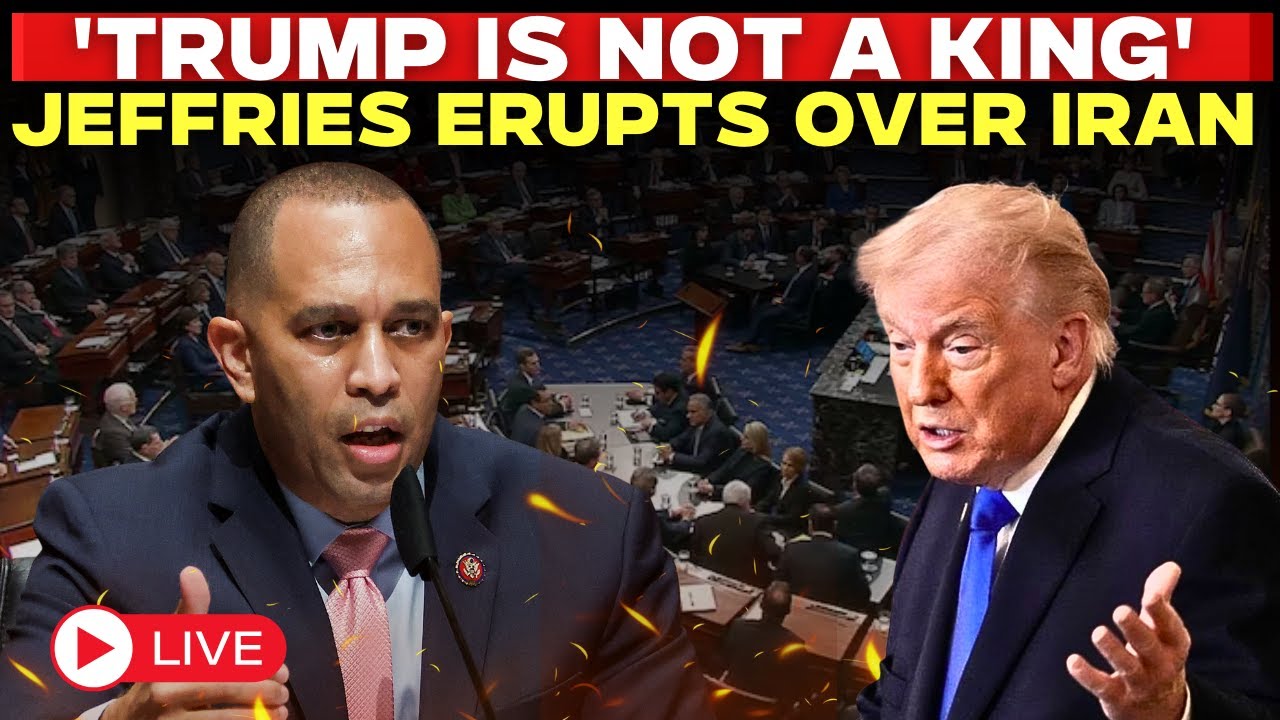 US News Live | 'More American Body Bags': Hakeem Jeffries Rips Trump’s ‘Unprincipled’ Iran War