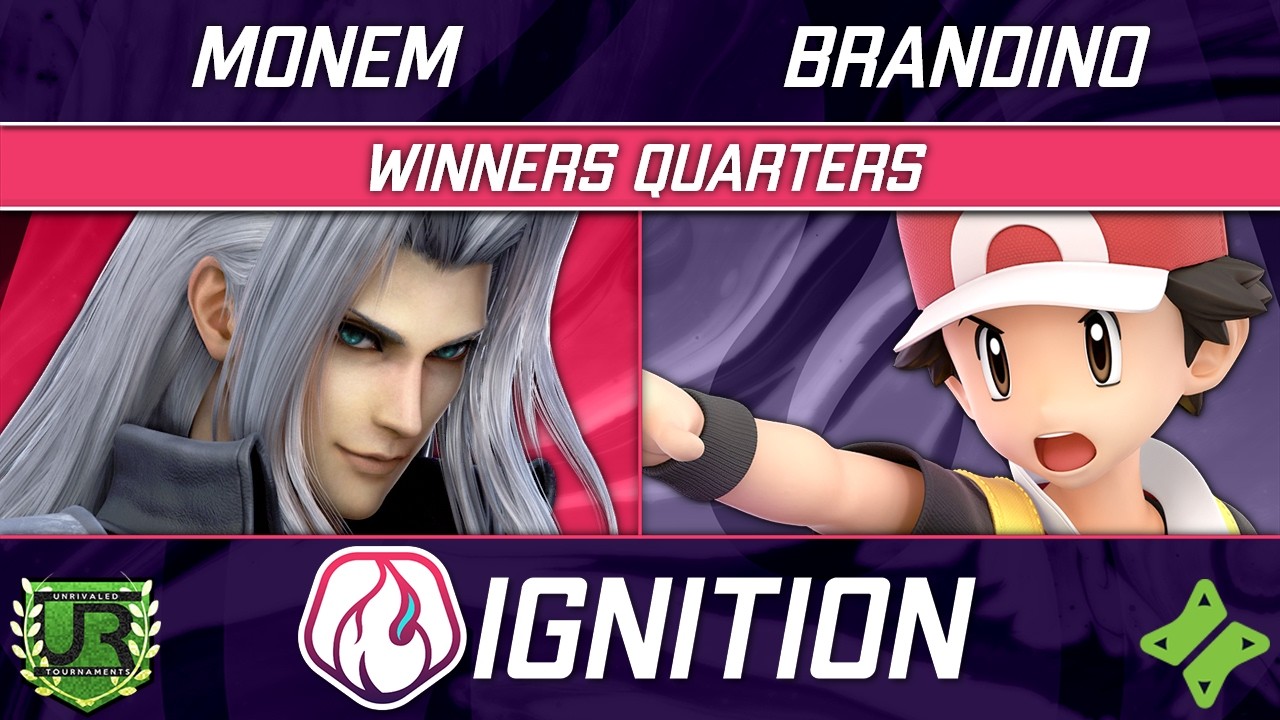 Monem (Sephiroth) vs Brandino (Pokemon Trainer) - Ignition 390 WINNERS QUARTERS