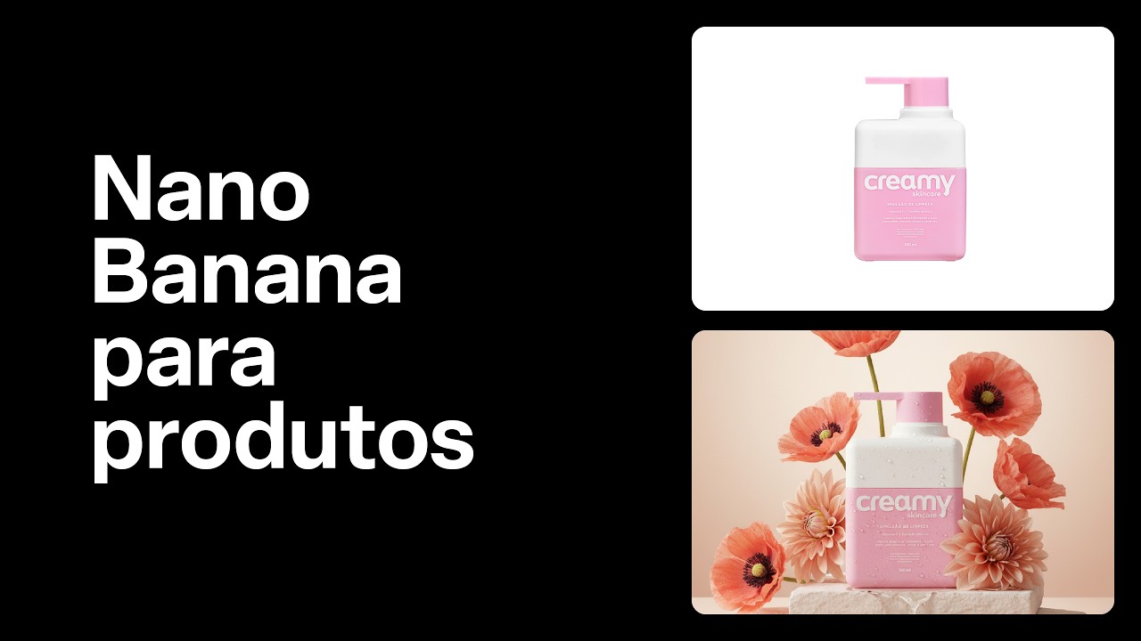 Nano Banana para produtos. Criando uma marca do zero.