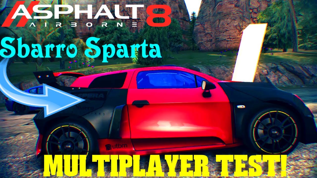 Asphalt 8 Airborne: OG KING! SPARTAA!! Sbarro Sparta Multiplayer after update 60