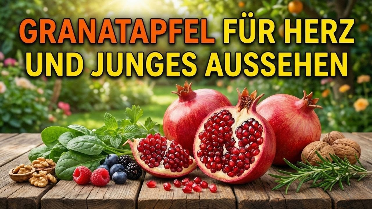 Granatapfel Vorteile Fuer Herz Gesundheit Und Anti Aging Effekt