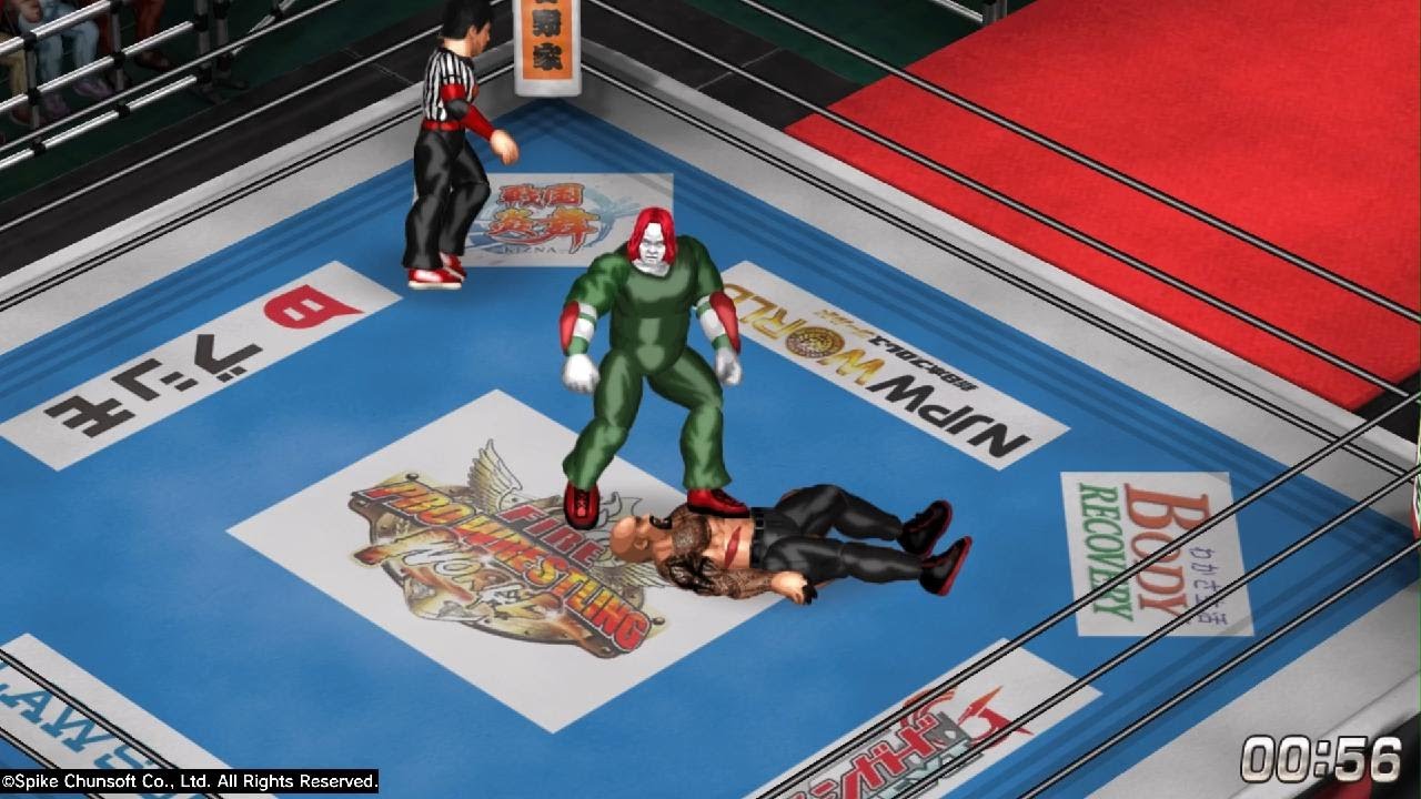FIRE PRO WRESTLING WORLD Multiverse wrestling Xapher vs Jairon Fer