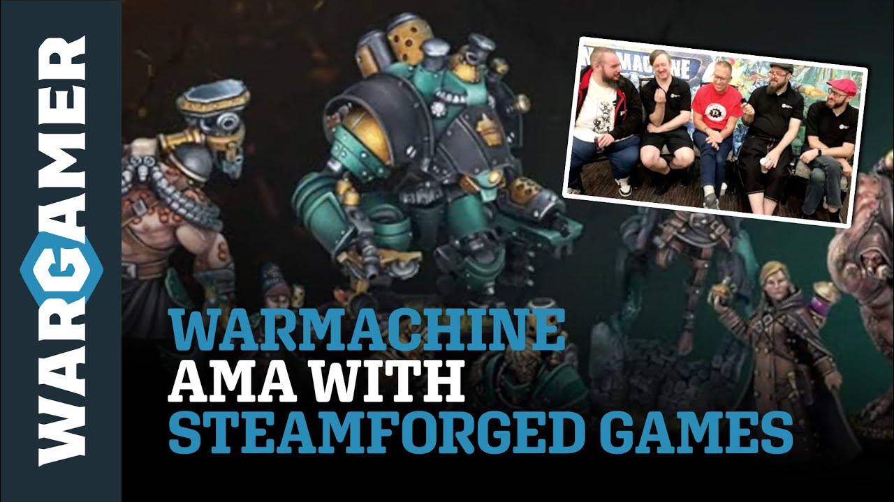 WARMACHINE reveals a TON of new stuff! Steamforged Games AMA live from Lock & Load 2025