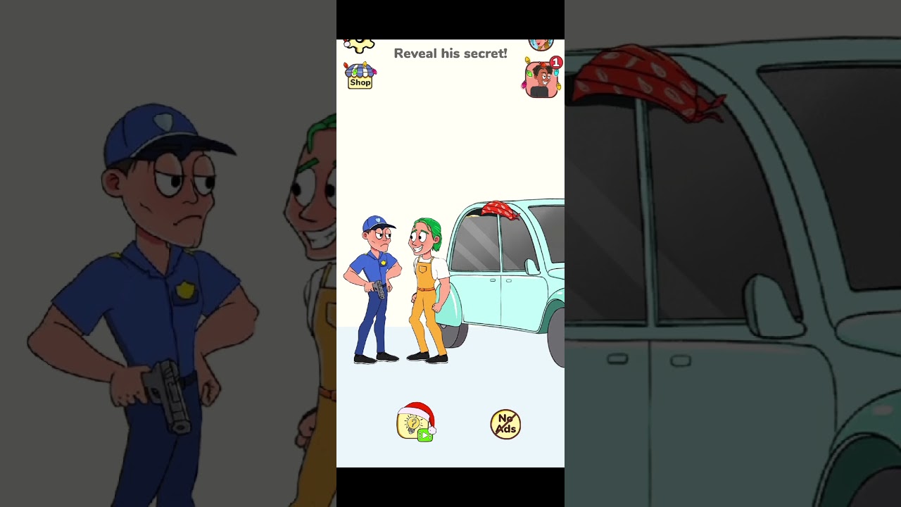Reveal his secret! impossible date 2 🤣 #short #subscribe #fun #gameplay 😅