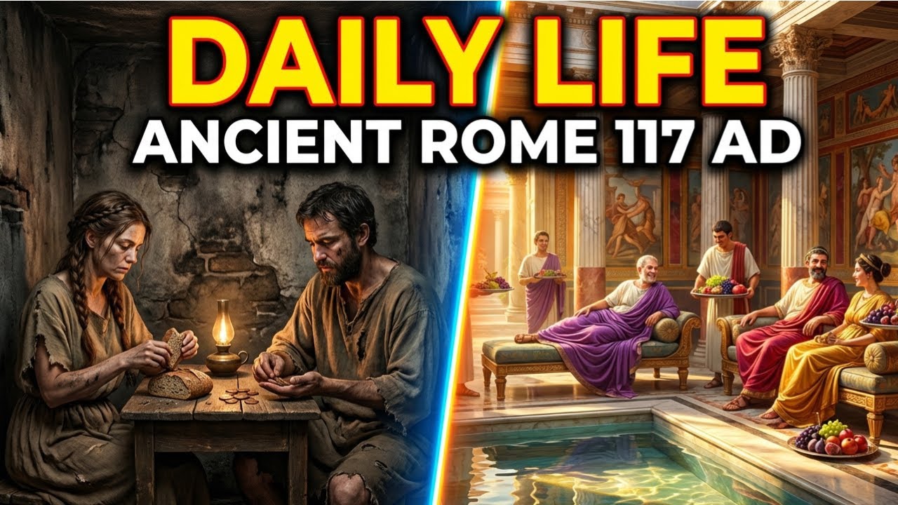 Daily Life in Ancient Rome 117 AD: What It REALLY Looked Like